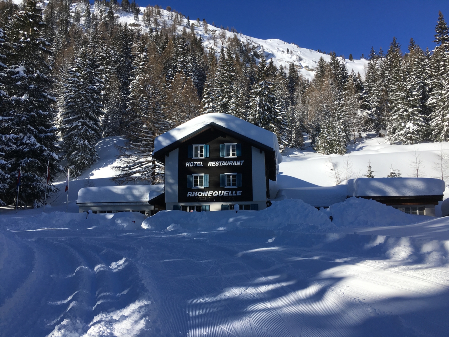 L’hotel tra le montagne